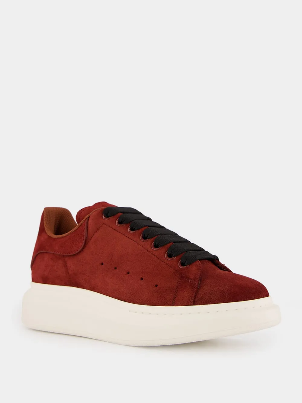 Red Oversized Retro Sneakers sold by Fashion Clinic product image thumbnail 2