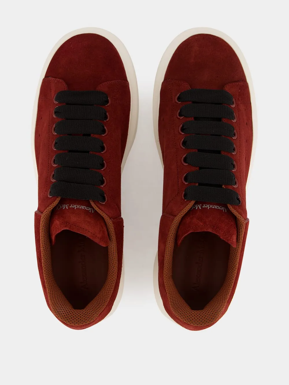 Red Oversized Retro Sneakers sold by Fashion Clinic product image thumbnail 4