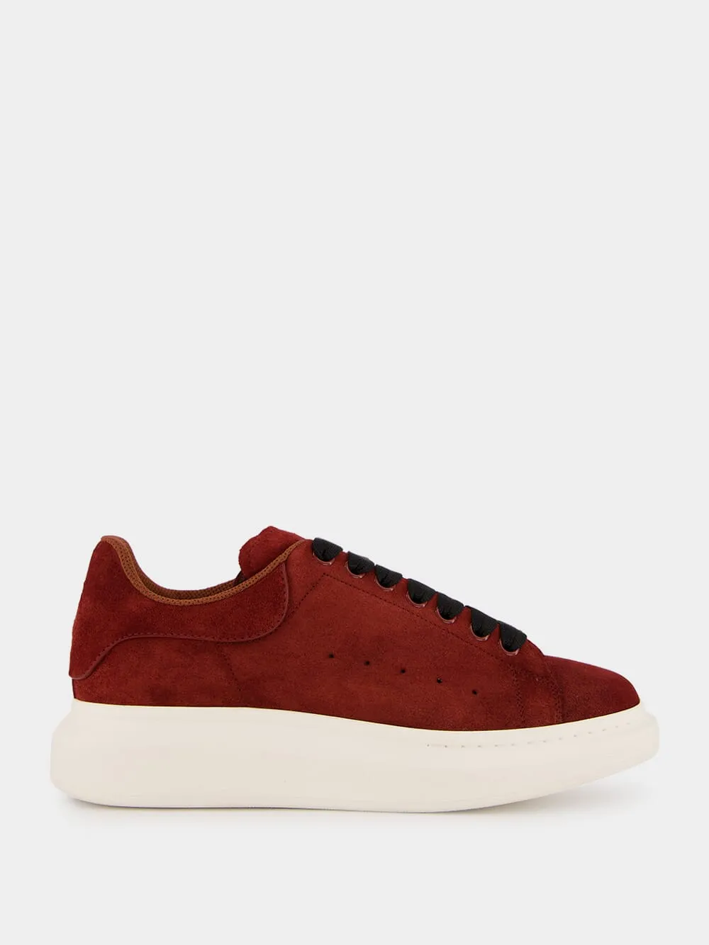 Red Oversized Retro Sneakers sold by Fashion Clinic