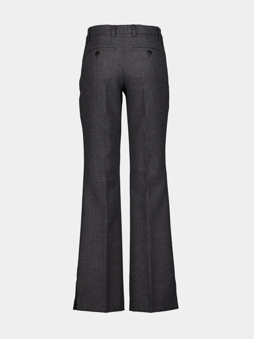 Grey Flared Trousers sold by Fashion Clinic product image thumbnail 2