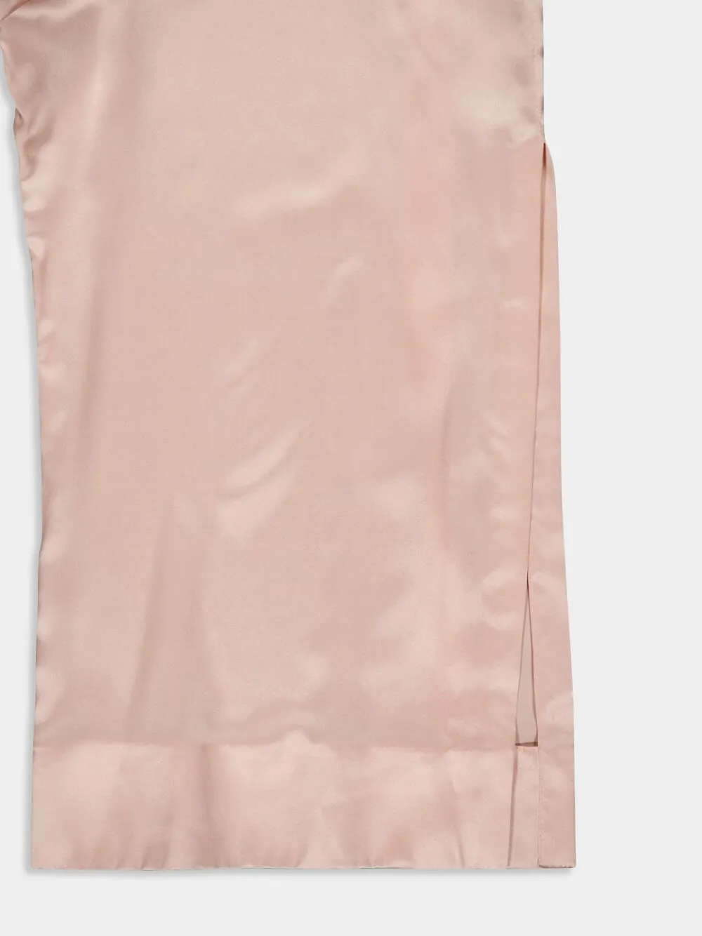 Pink Lace Detail Silk Jumpsuit sold by Fashion Clinic product image thumbnail 4