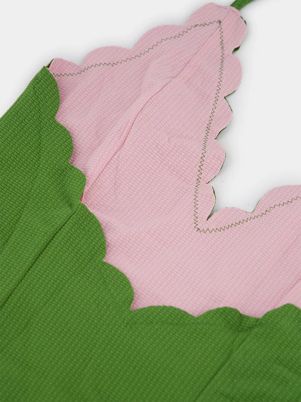 Green Broadway Maillot Swimsuit sold by Fashion Clinic product image thumbnail 3