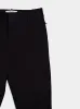 Black Cropped Boot-Cut Trousers sold by Fashion Clinic