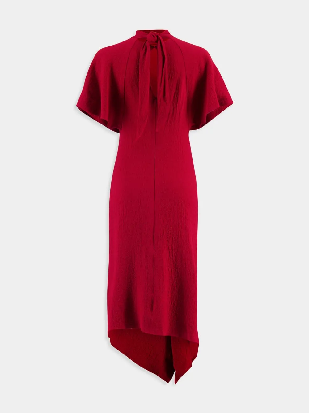 Red Love Short-Sleeve Midi Dress sold by Fashion Clinic product image thumbnail 2