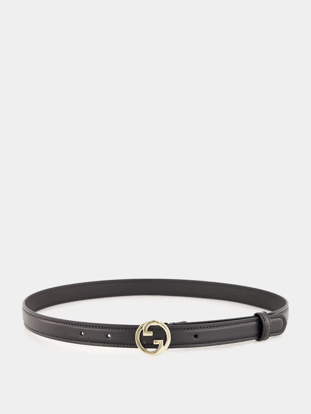 Black Blondie Thin Belt sold by Fashion Clinic