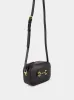Black Horsebit 1955 Mini Shoulder Bag sold by Fashion Clinic