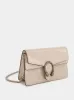 Light Grey Patent Dionysus Super Mini Bag sold by Fashion Clinic