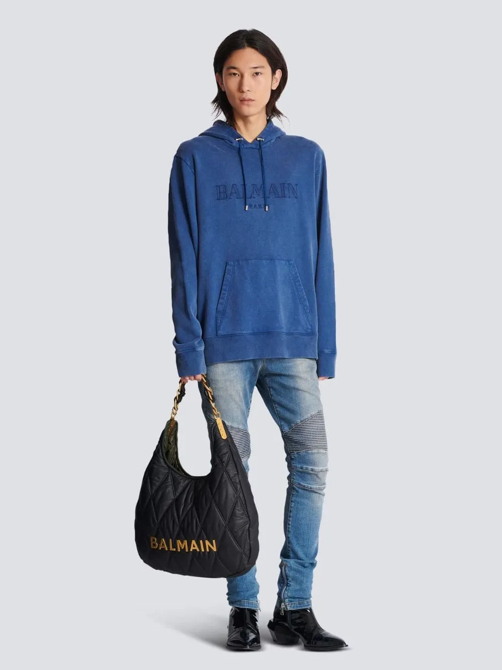 Navy Vintage Sweatshirt sold by Fashion Clinic product image thumbnail 2