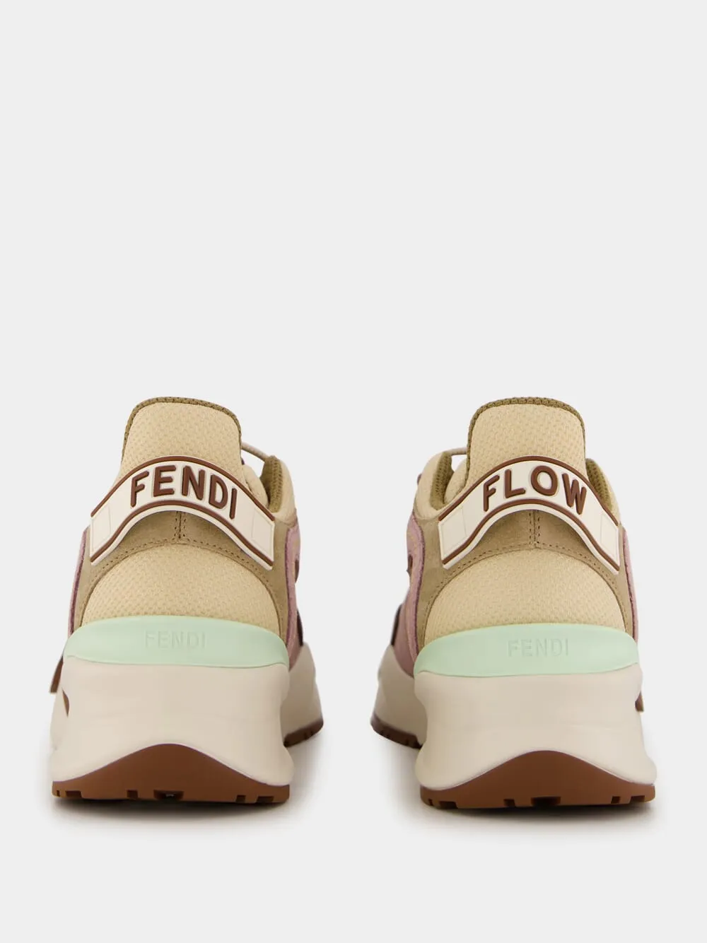 Brown Mesh and Suede Sneakers sold by Fashion Clinic product image thumbnail 5