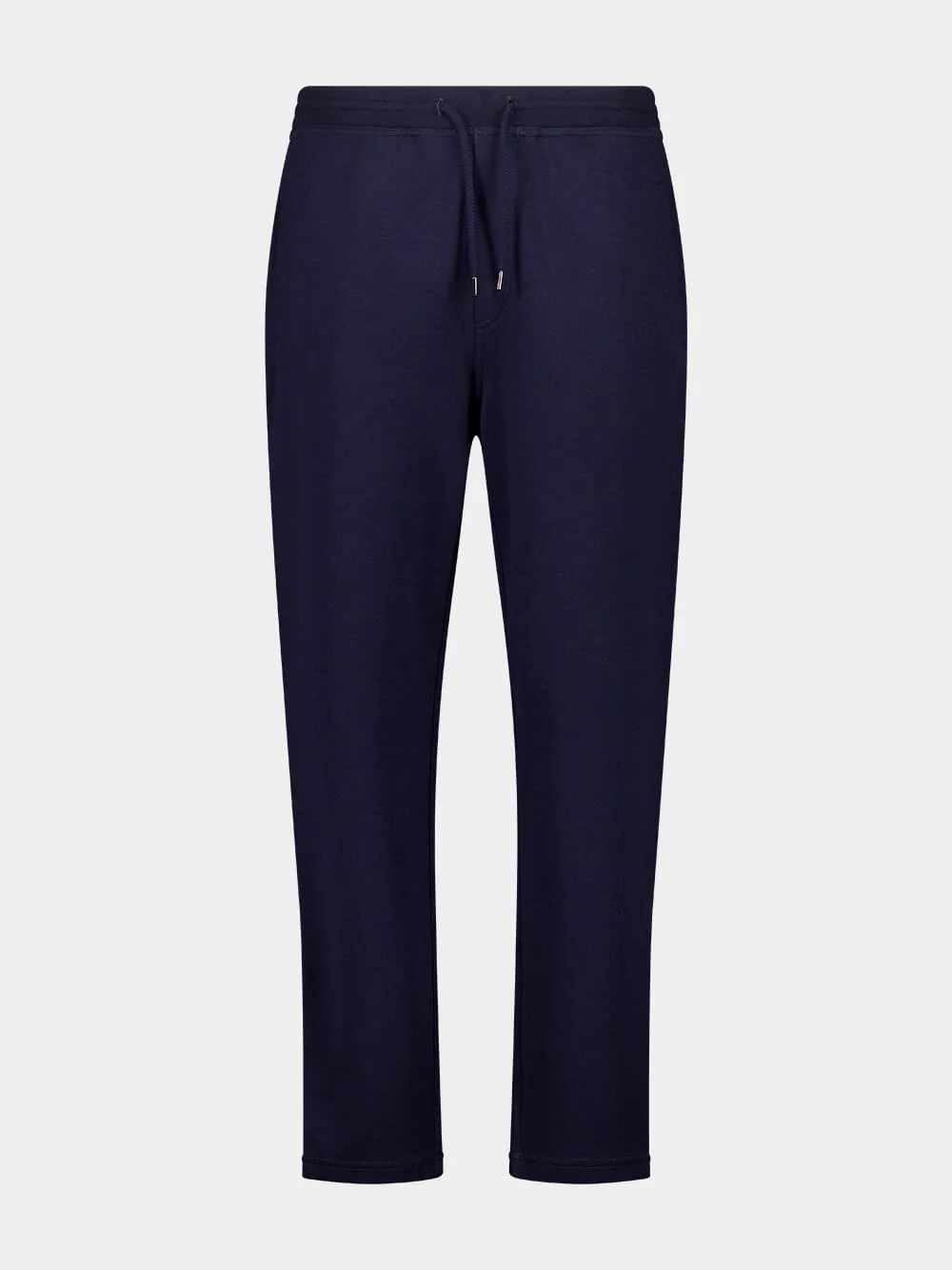 Navy Blue Casual Fit Cotton Pants sold by Fashion Clinic