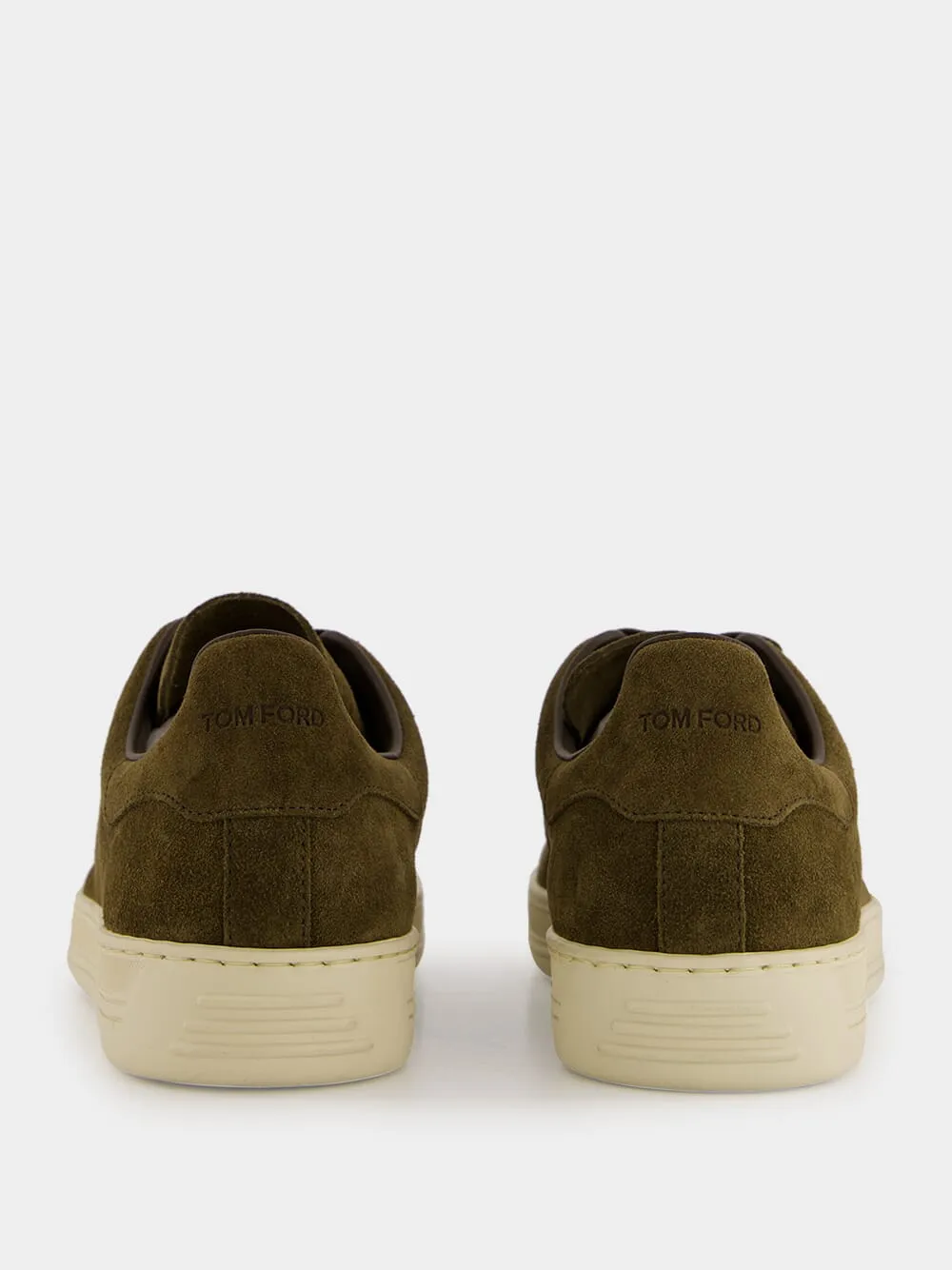 Olive Green Suede Warwick Sneakers sold by Fashion Clinic product image thumbnail 5