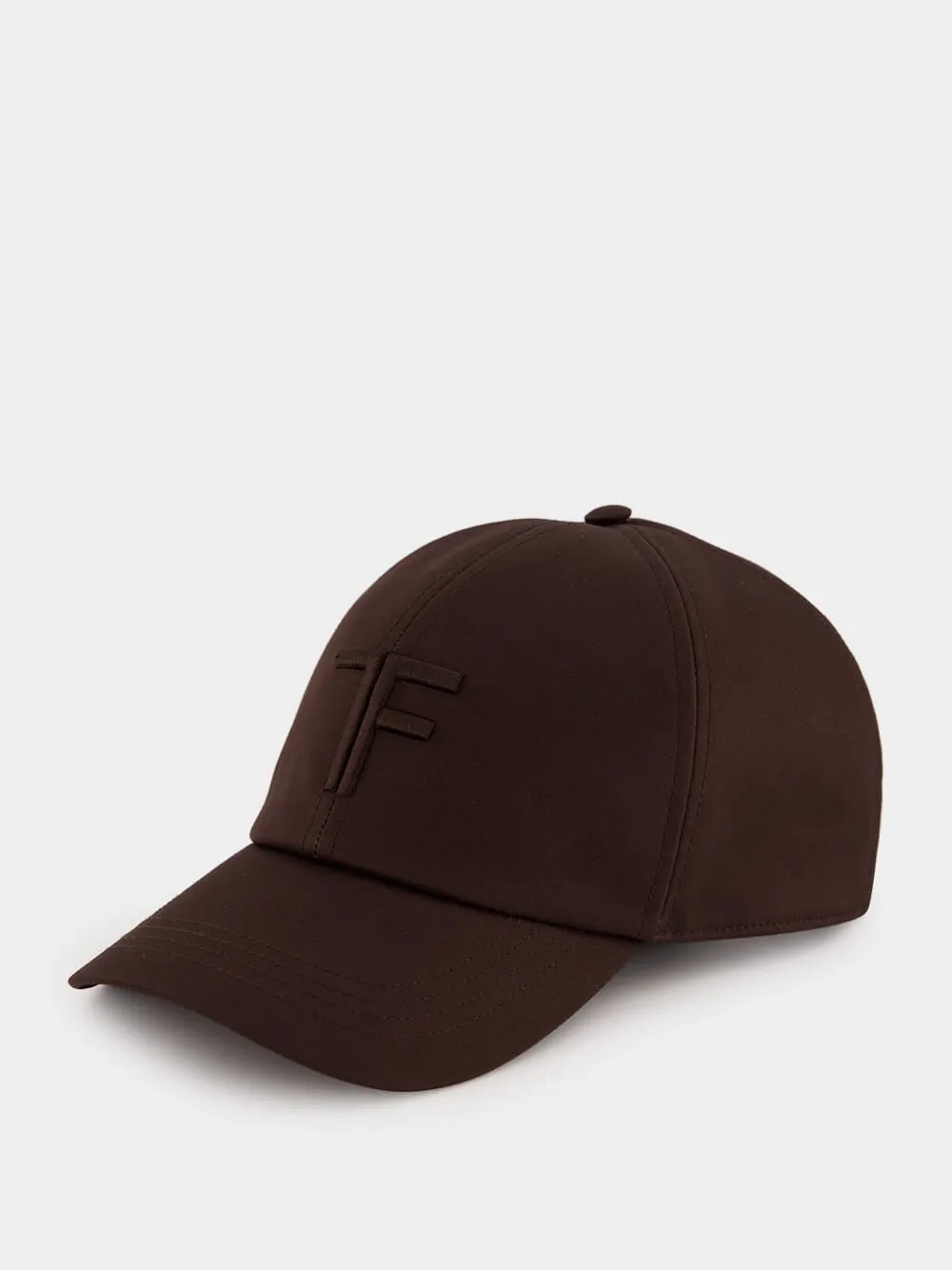 Brown Canvas and Leather Cap sold by Fashion Clinic