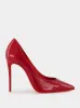 Sporty Kate Loubi Patent Pumps sold by Fashion Clinic