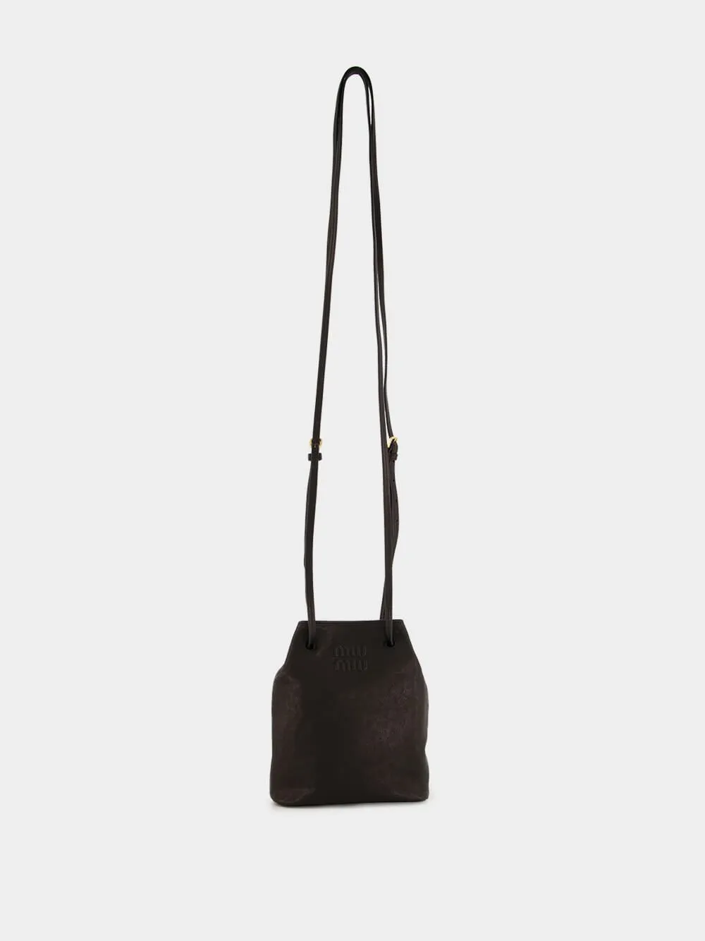Black Nappa Leather Mini-Bag sold by Fashion Clinic product image thumbnail 3