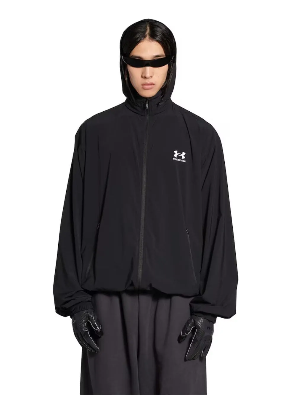 Black Under Armour® Windbreake sold by Fashion Clinic product image thumbnail 2