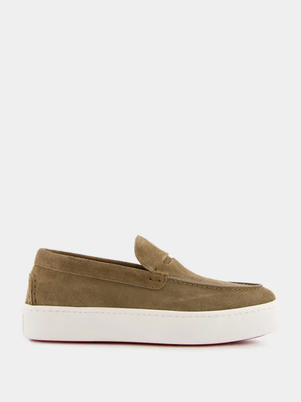 Brown Loafers Paqueboat Crosta Retournée sold by Fashion Clinic