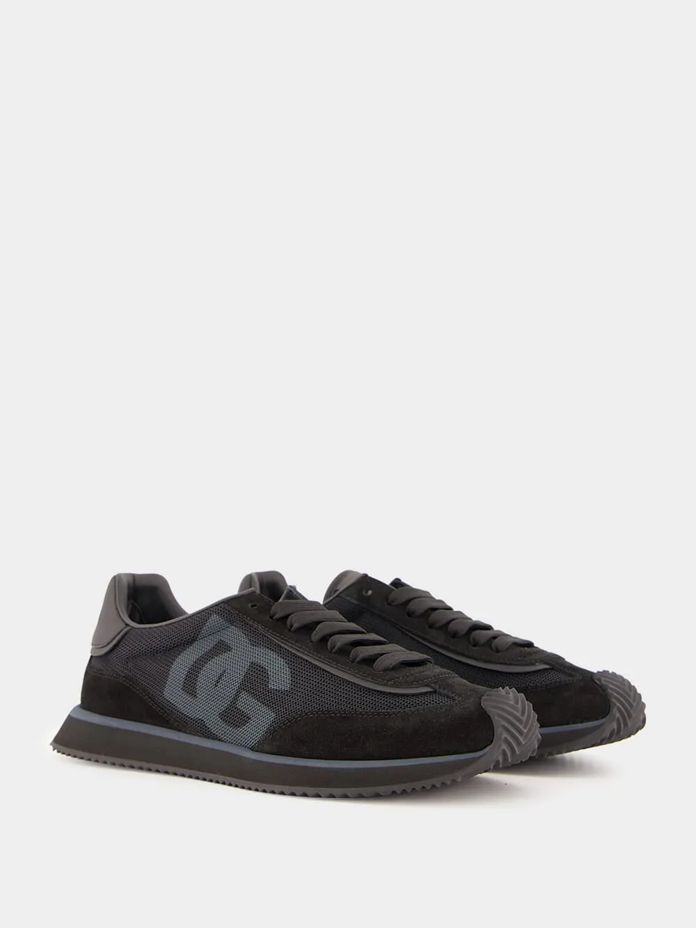 Black DG Cushion Sneakers sold by Fashion Clinic product image thumbnail 3