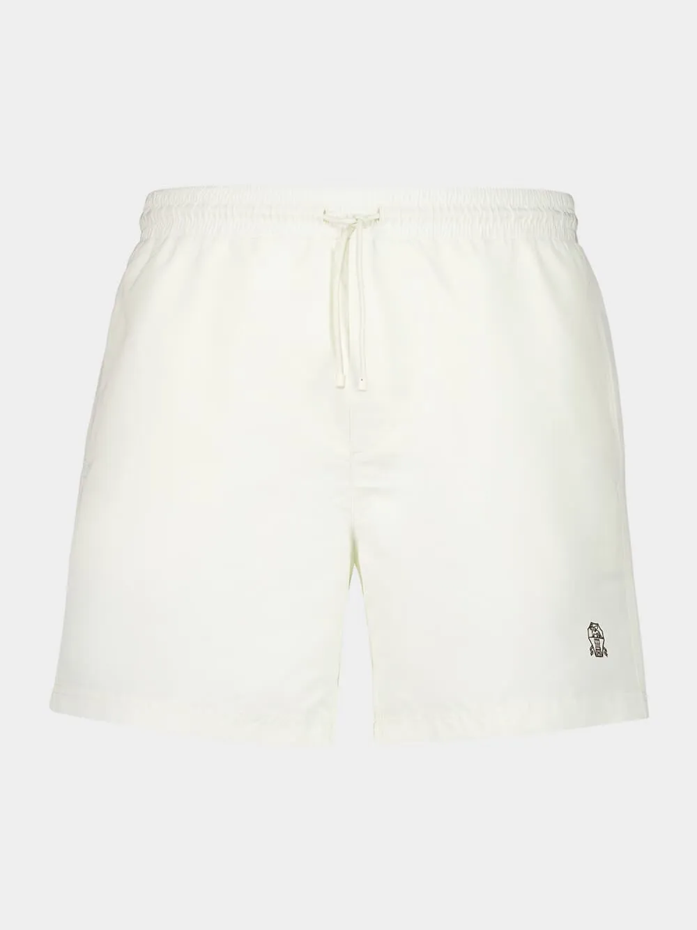 White Swim Shorts sold by Fashion Clinic