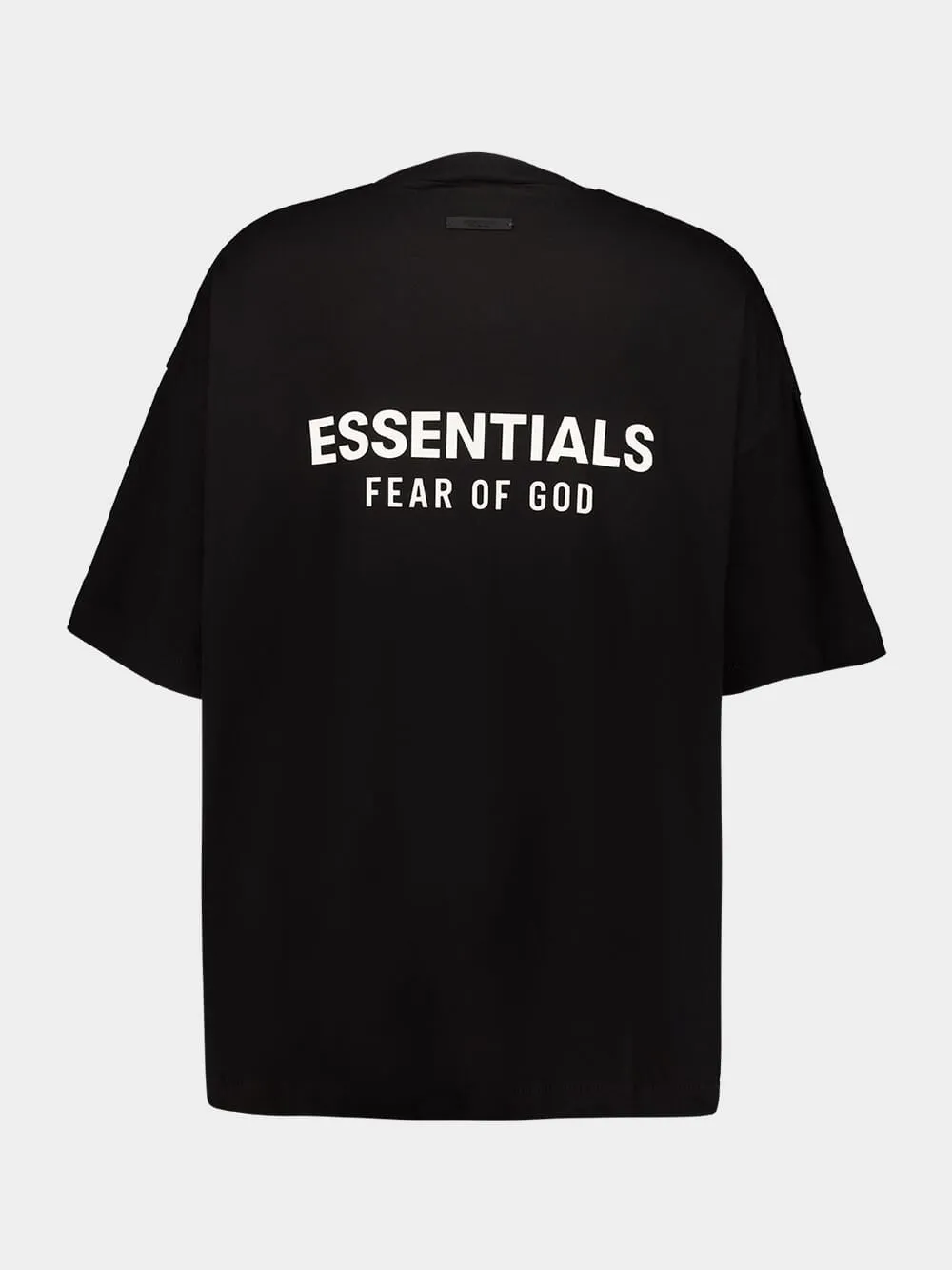 Black Essentials Logo T-Shirt sold by Fashion Clinic product image thumbnail 2