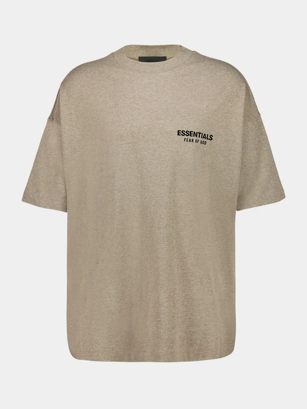 Heather Gray Essentials Logo T-Shirt sold by Fashion Clinic