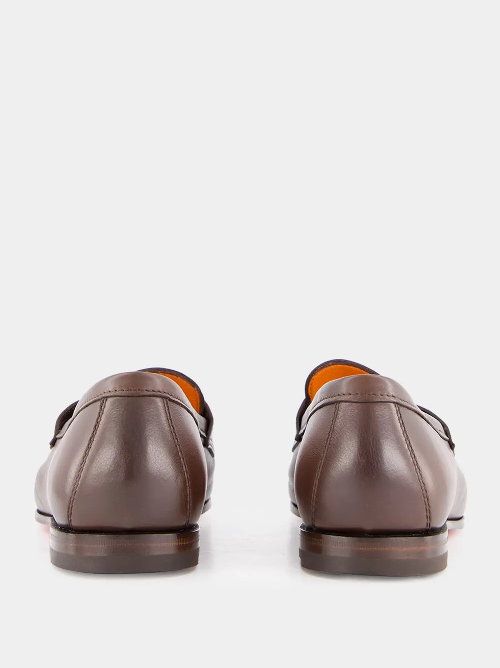 Hand-Polished Leather Penny Loafers sold by Fashion Clinic product image thumbnail 5