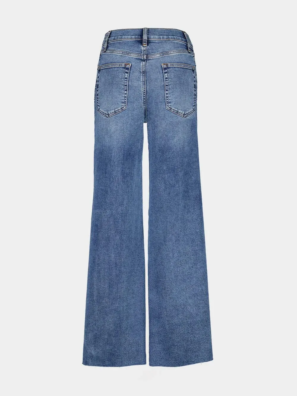 Blue Le Slim Palazzo High-Rise Jeans sold by Fashion Clinic product image thumbnail 2