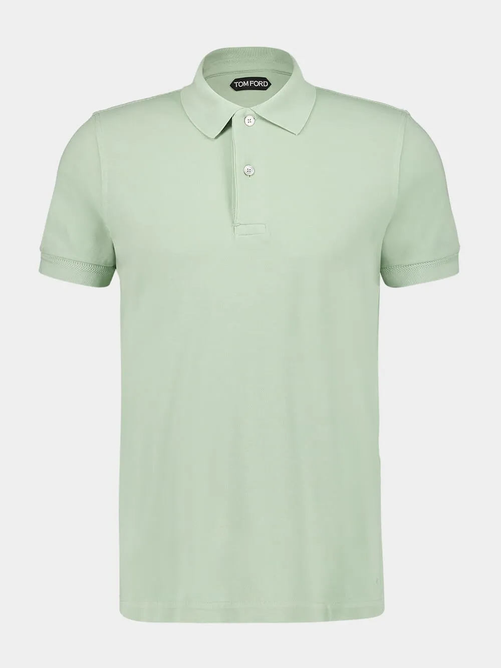 Light Green Tennis Piqué Polo Shirt sold by Fashion Clinic