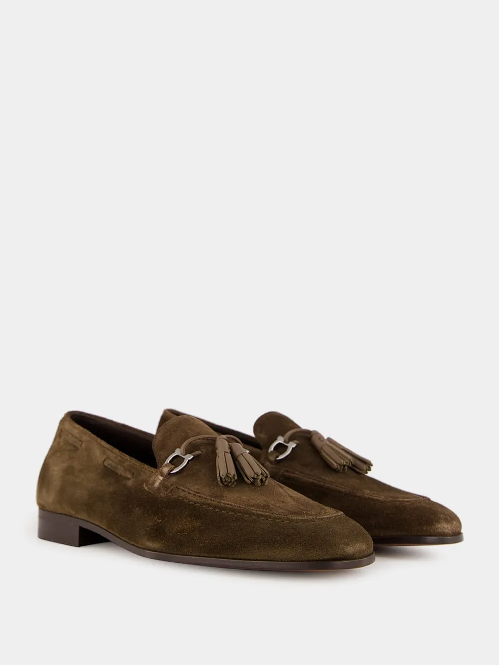 Brown Tassel Suede Moccasins sold by Fashion Clinic product image thumbnail 3