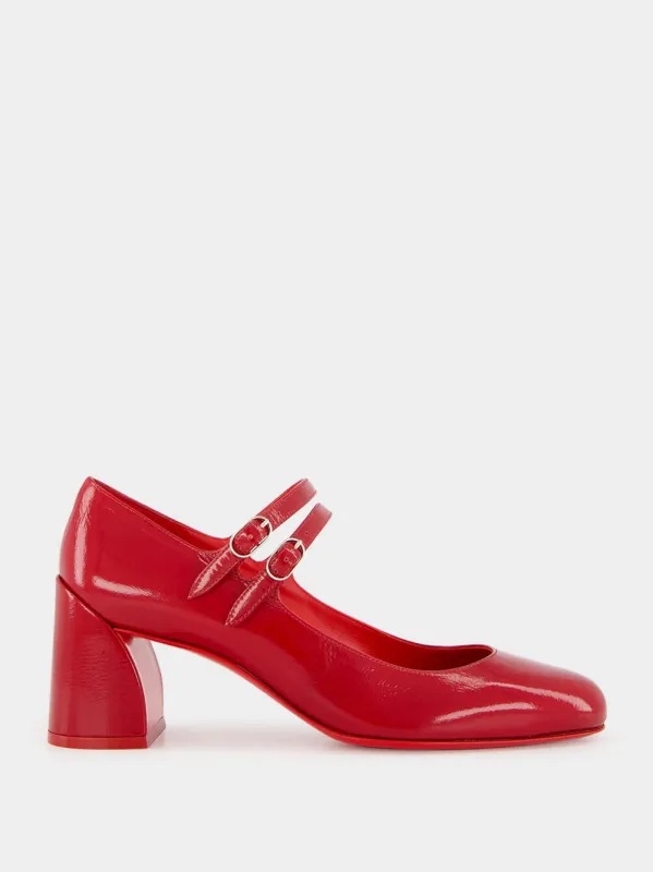 Red Miss Jane Pumps sold by Fashion Clinic
