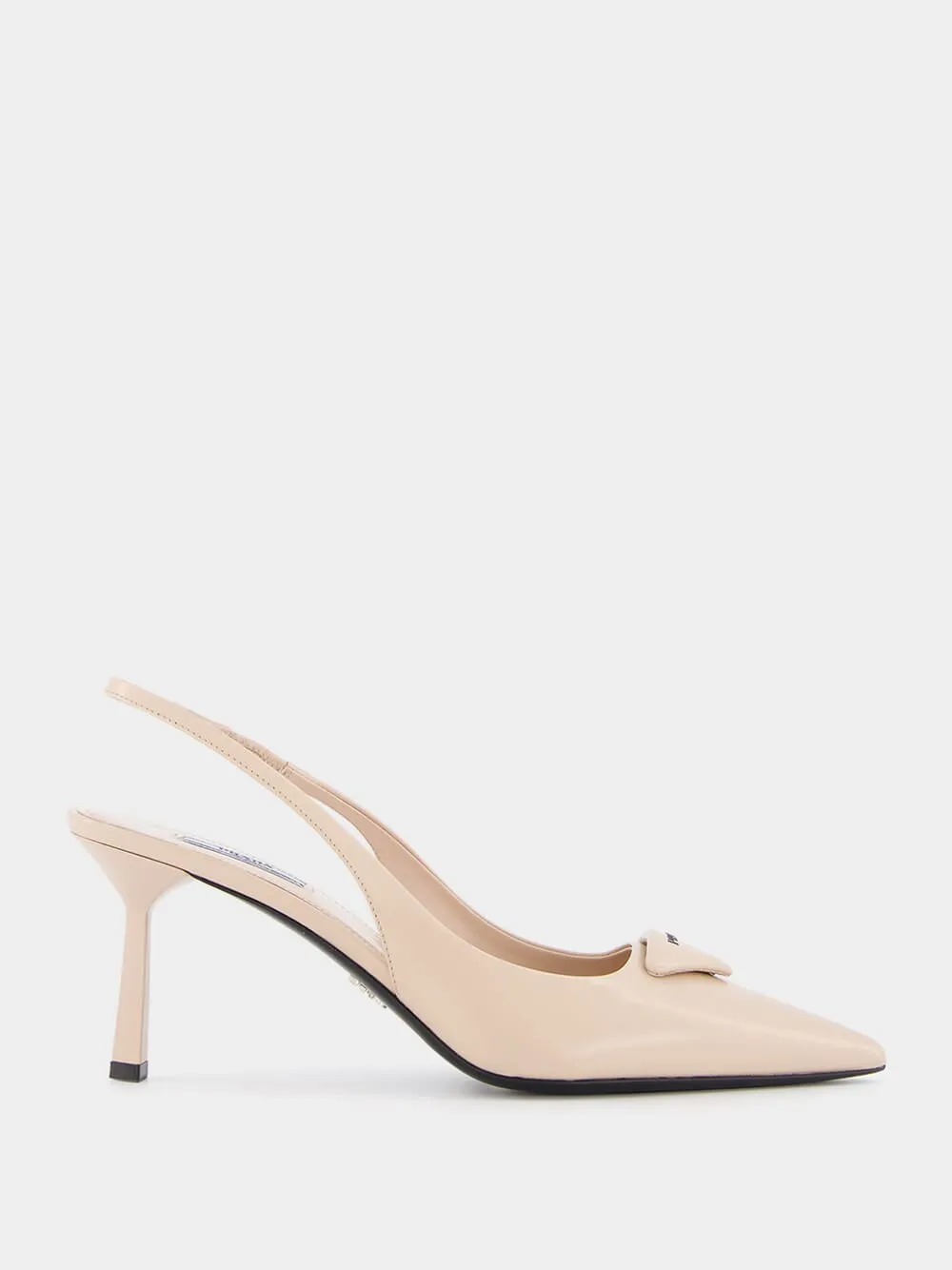 Brushed Leather Slingback Pumps sold by Fashion Clinic