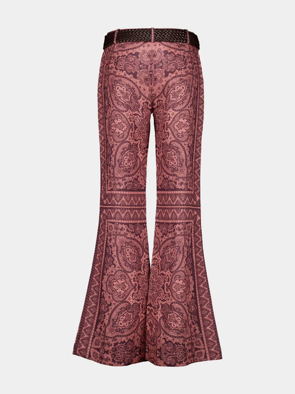 Flared Paisley Ottie Linen Pants sold by Fashion Clinic product image thumbnail 2