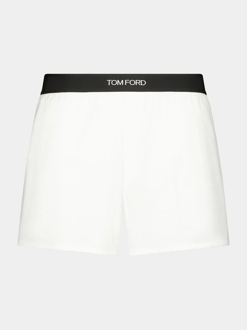 White Poplin Boxers sold by Fashion Clinic