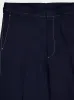 Navy Blue Linen Pants sold by Fashion Clinic