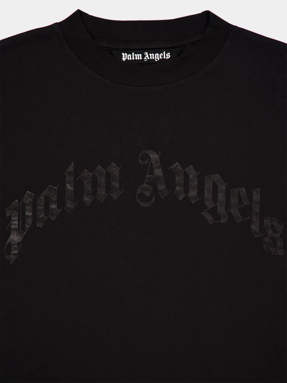 Black Logo Print T-Shirt sold by Fashion Clinic product image thumbnail 3