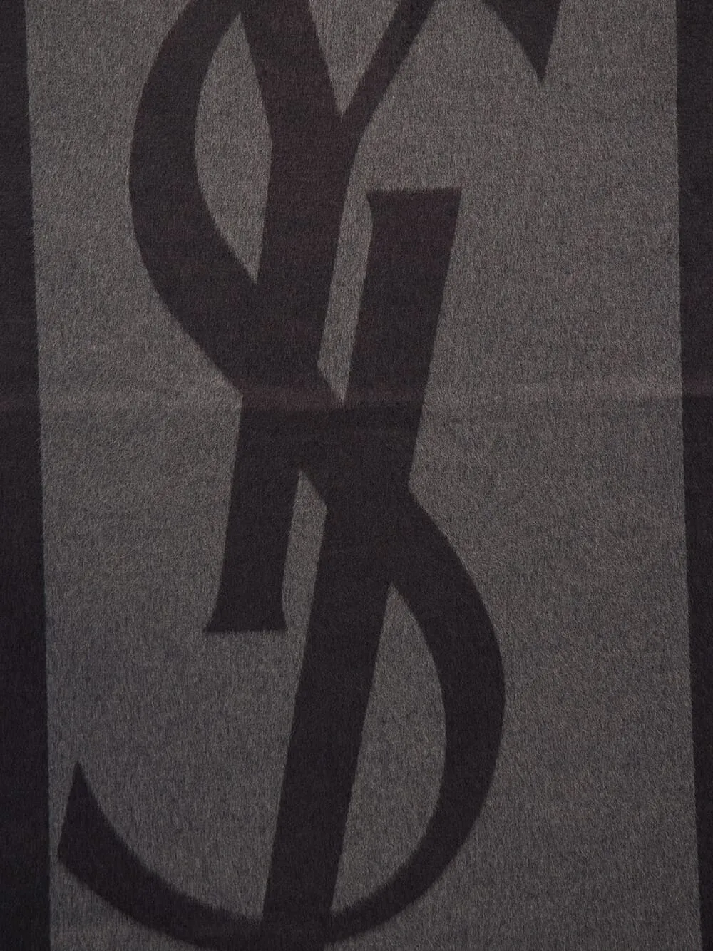 Dark Grey Cassandre Silk Scarf sold by Fashion Clinic product image thumbnail 2