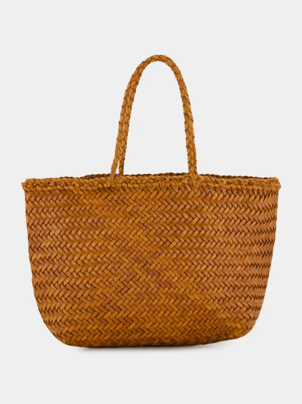 Camel Mini Grace Basket Shoulder Bag sold by Fashion Clinic