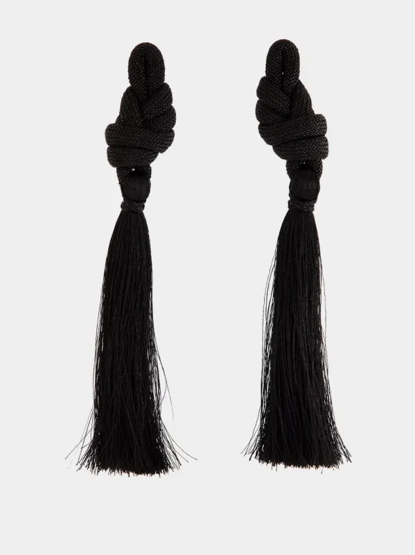 Black Pendant Back Life at Sea Earrings sold by Fashion Clinic