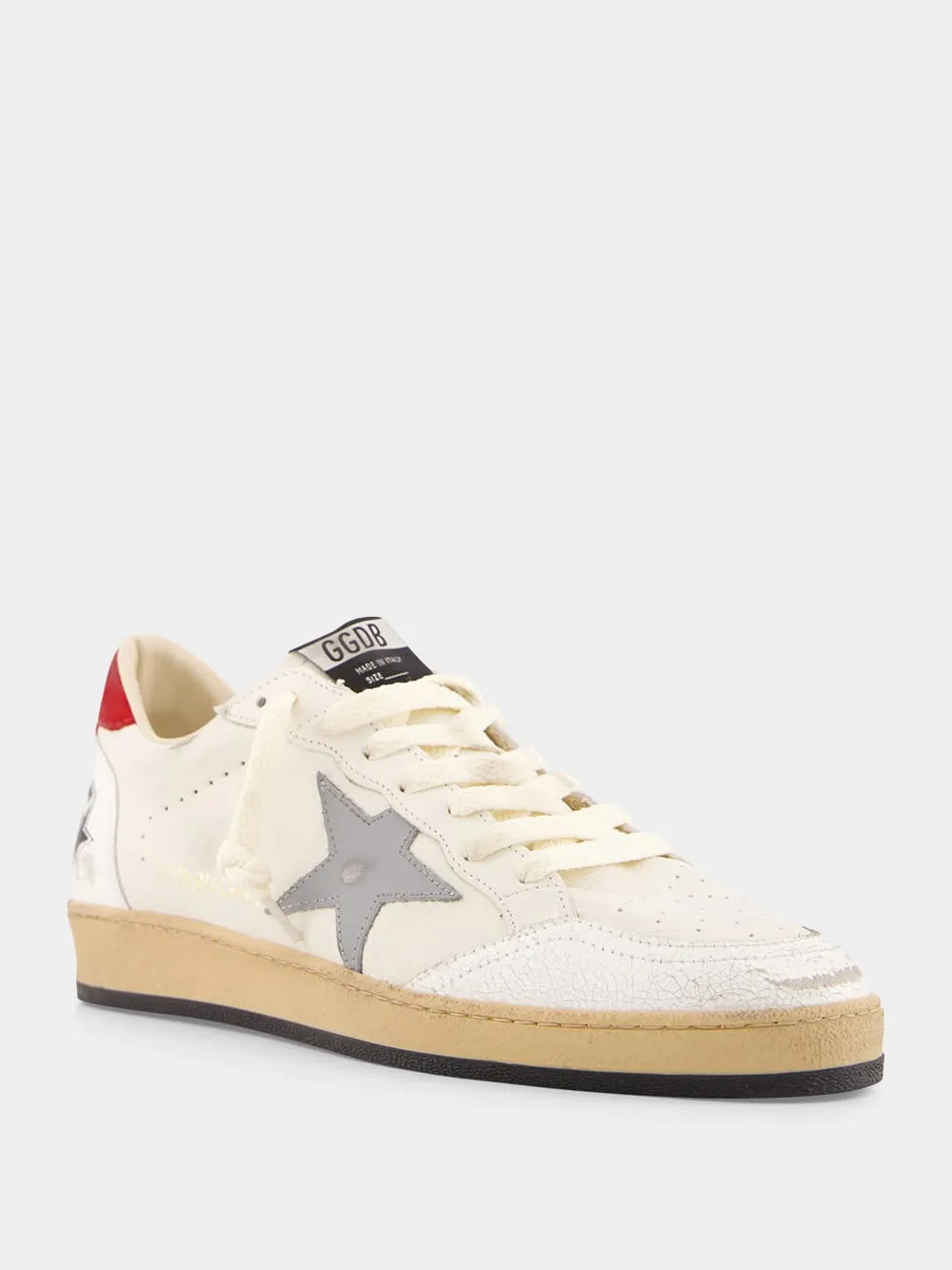 White Ball Star Leather Sneaker sold by Fashion Clinic product image thumbnail 2