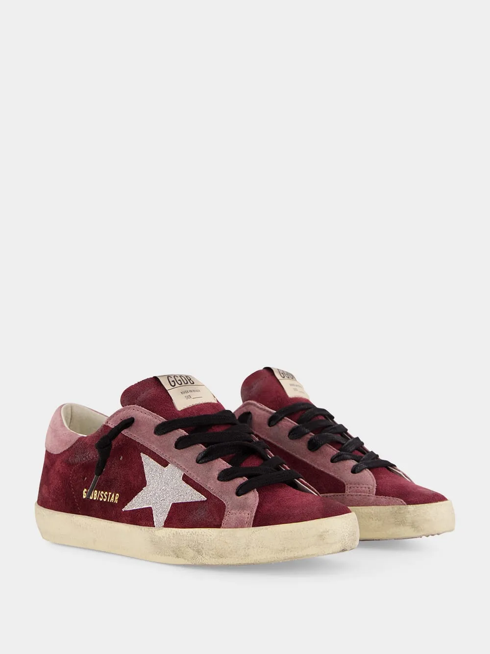 Burgundy Superstar Classic Sneakers sold by Fashion Clinic product image thumbnail 3