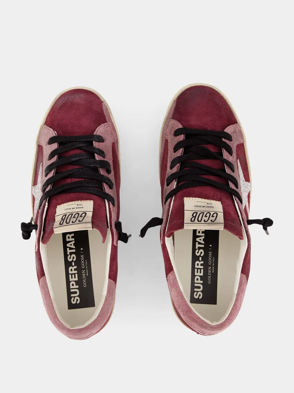 Burgundy Superstar Classic Sneakers sold by Fashion Clinic product image thumbnail 4