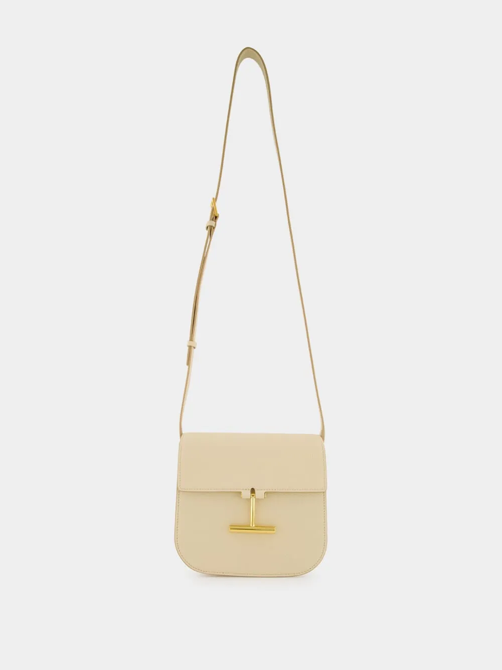Beige Tara Mini Crossbody in Grain Leather sold by Fashion Clinic product image thumbnail 3