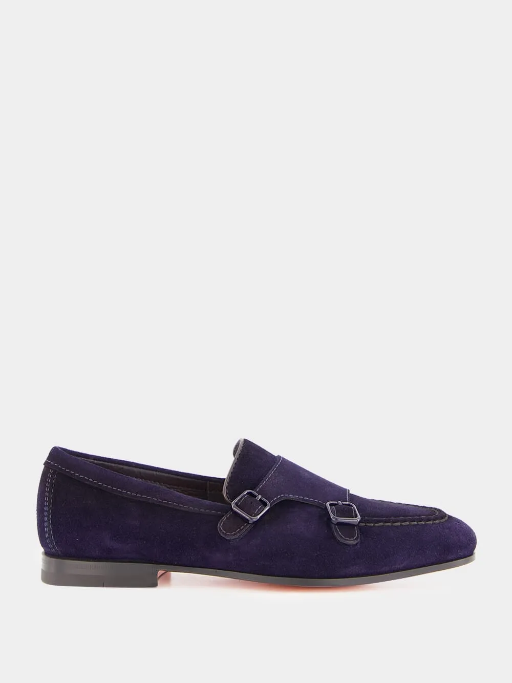 Dark Blue Dong Suede Formal Loafers sold by Fashion Clinic