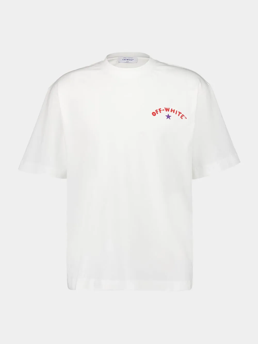 White Starry Arrow Graphic T-Shirt sold by Fashion Clinic