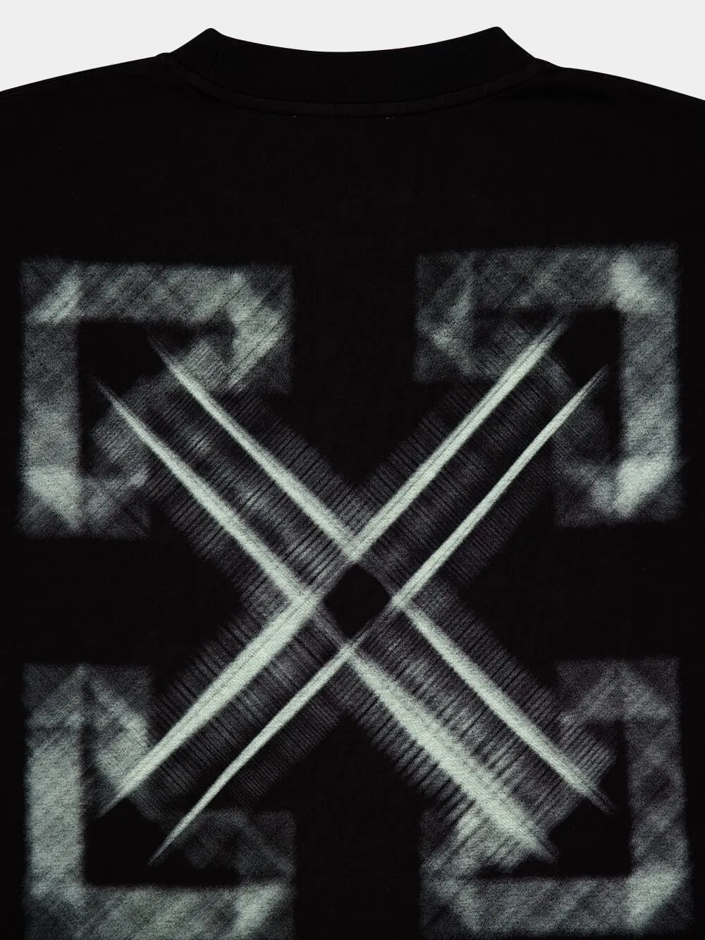 Black Vibe Arrow Graphic T-Shirt sold by Fashion Clinic product image thumbnail 4