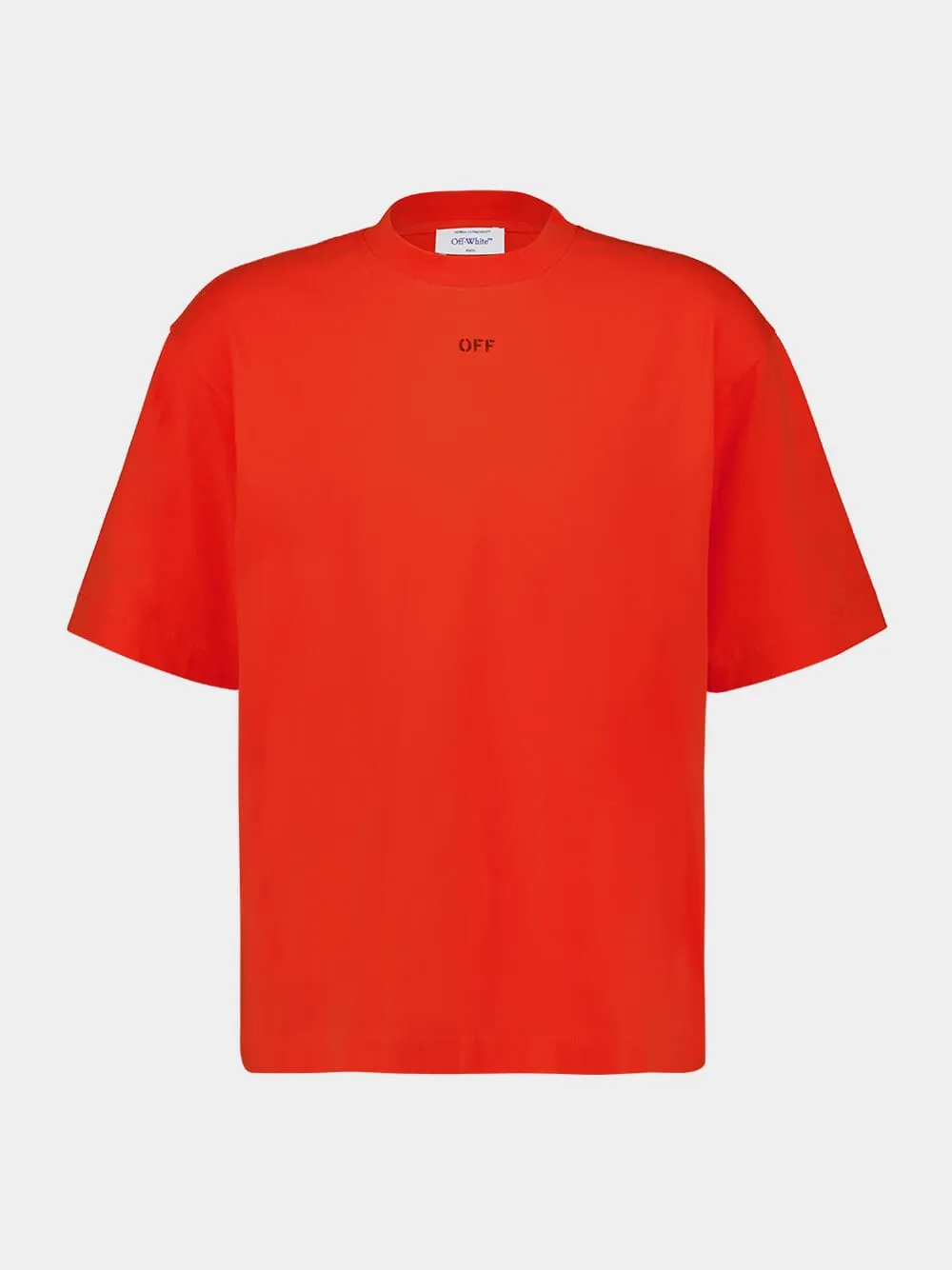 Orange Vibe Arrow Graphic T-Shirt sold by Fashion Clinic