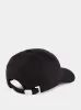 Black Signature Embroidered Baseball Cap sold by Fashion Clinic