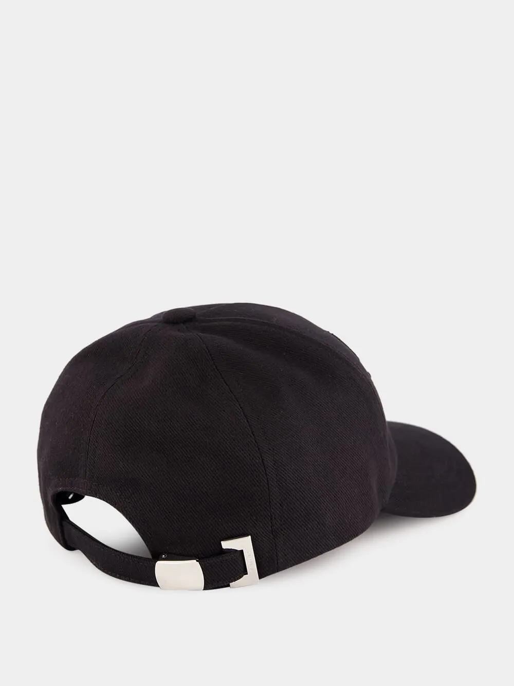 Black Signature Embroidered Baseball Cap sold by Fashion Clinic product image thumbnail 2