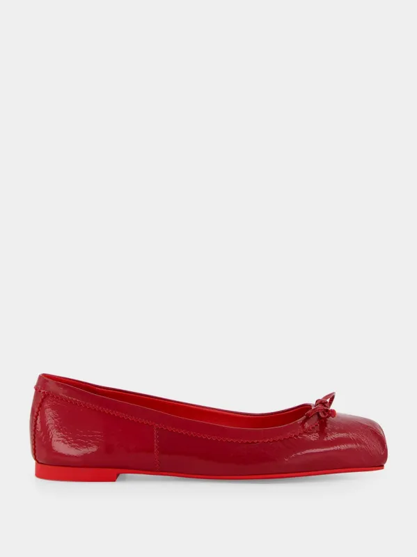 Red Mamadrague Ballerinas sold by Fashion Clinic