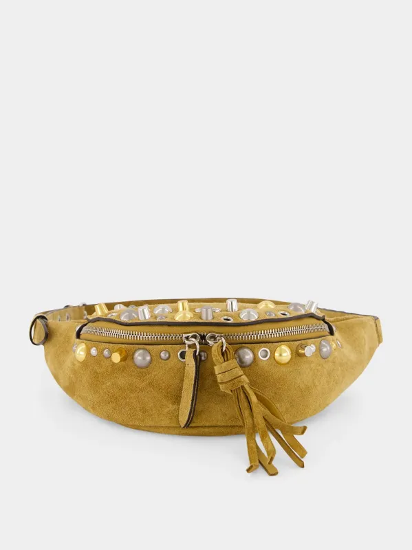 Camel Nellcôte Suede Belt Bag sold by Fashion Clinic
