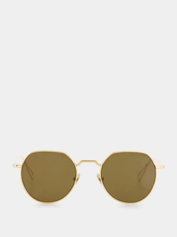 Gold Place Dauphine Sunglasses sold by Fashion Clinic